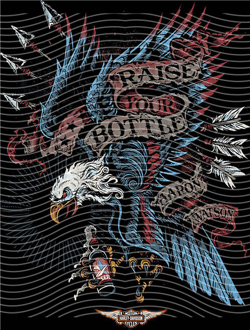 Metal band half tone-MB 634